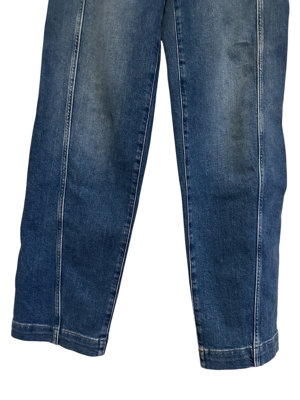Madewell High Waist Tapered Denim 26 Vintage Wash Side Panel Jeans NWT - Picture 6 of 13